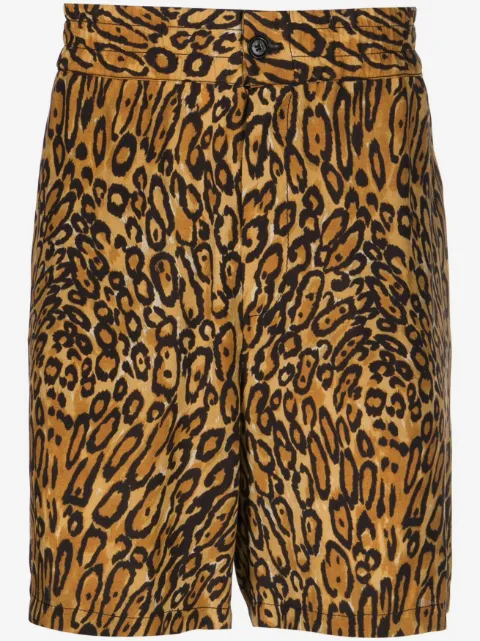 Moschino short à imprimé animalier