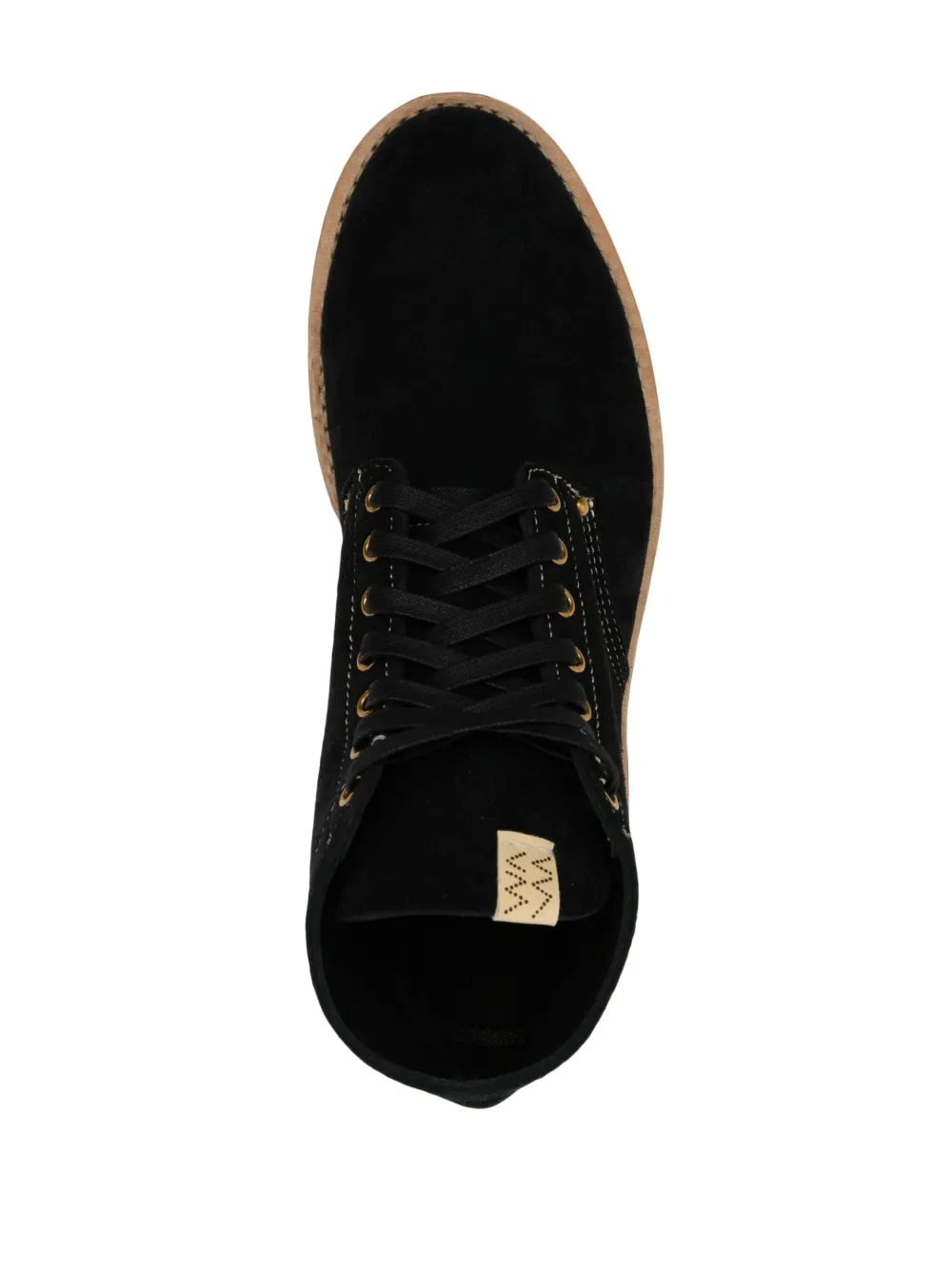 Shop Visvim Suede Lace-up Ankle Boots In Schwarz