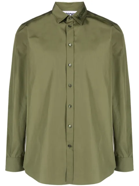 Moschino long-sleeve cotton shirt