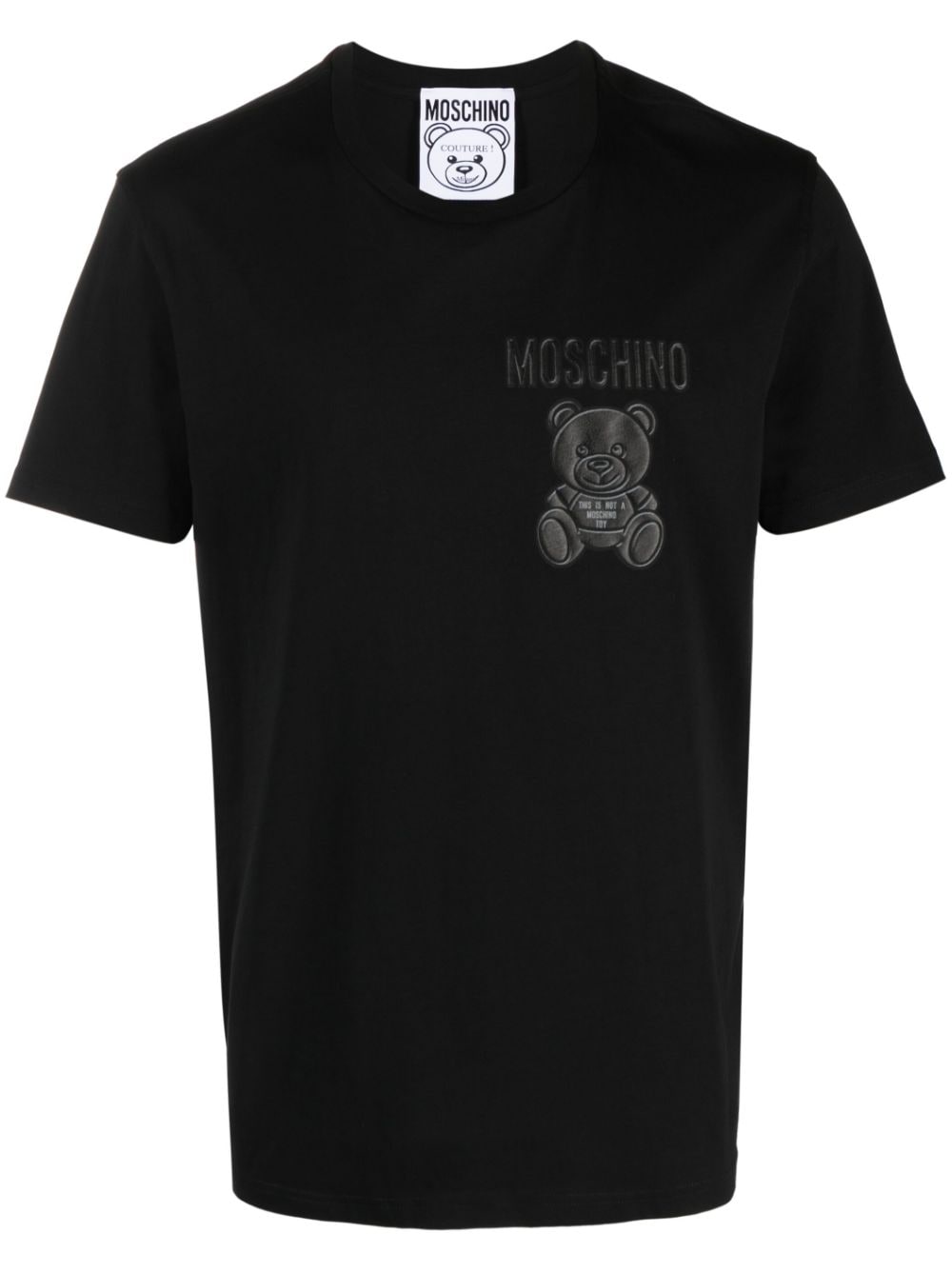 Moschino Teddy Bear-print Organic Cotton T-shirt - Farfetch