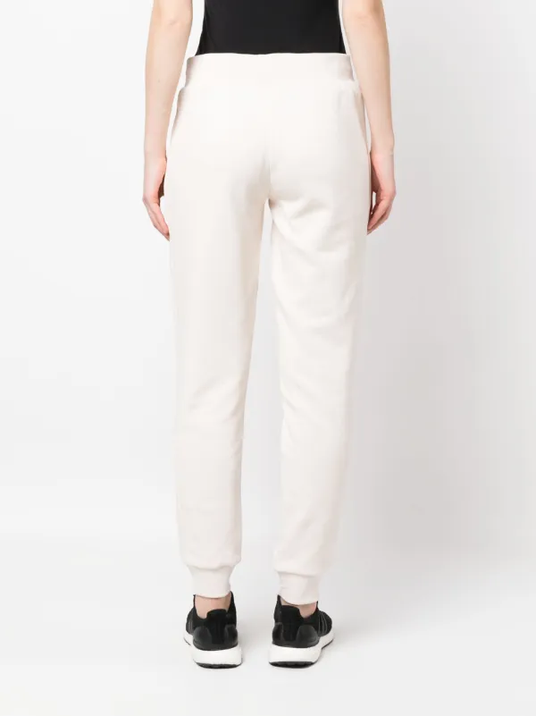 Adidas low-rise Cotton Track Pant | Neutrals | FARFETCH