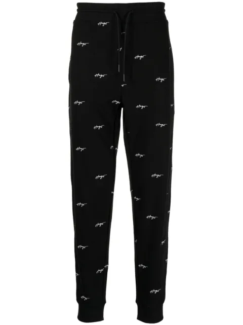 HUGO Calça esportiva com logo