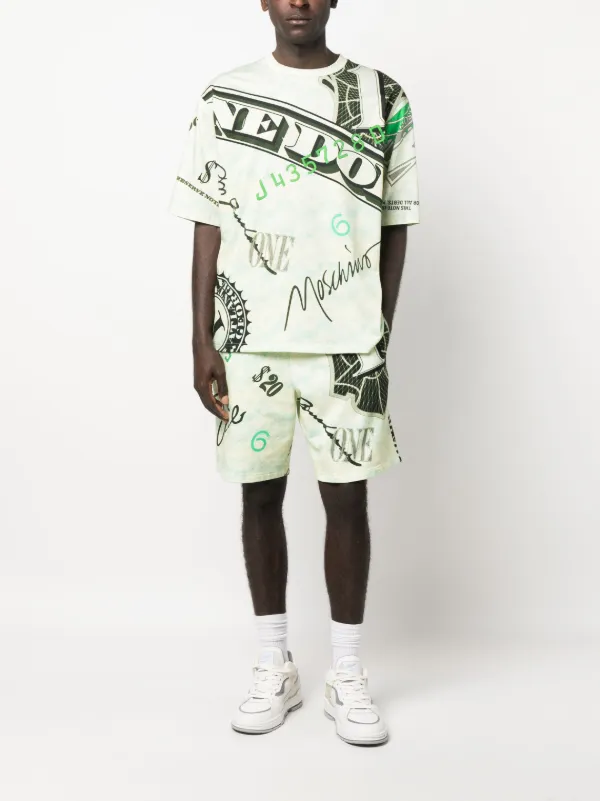 Moschino グラフィック ショートパンツ | グリーン | FARFETCH JP