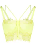 Versace floral lace corset - Yellow