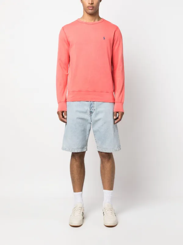 Polo ralph lauren cotton spa terry sweatshirt store