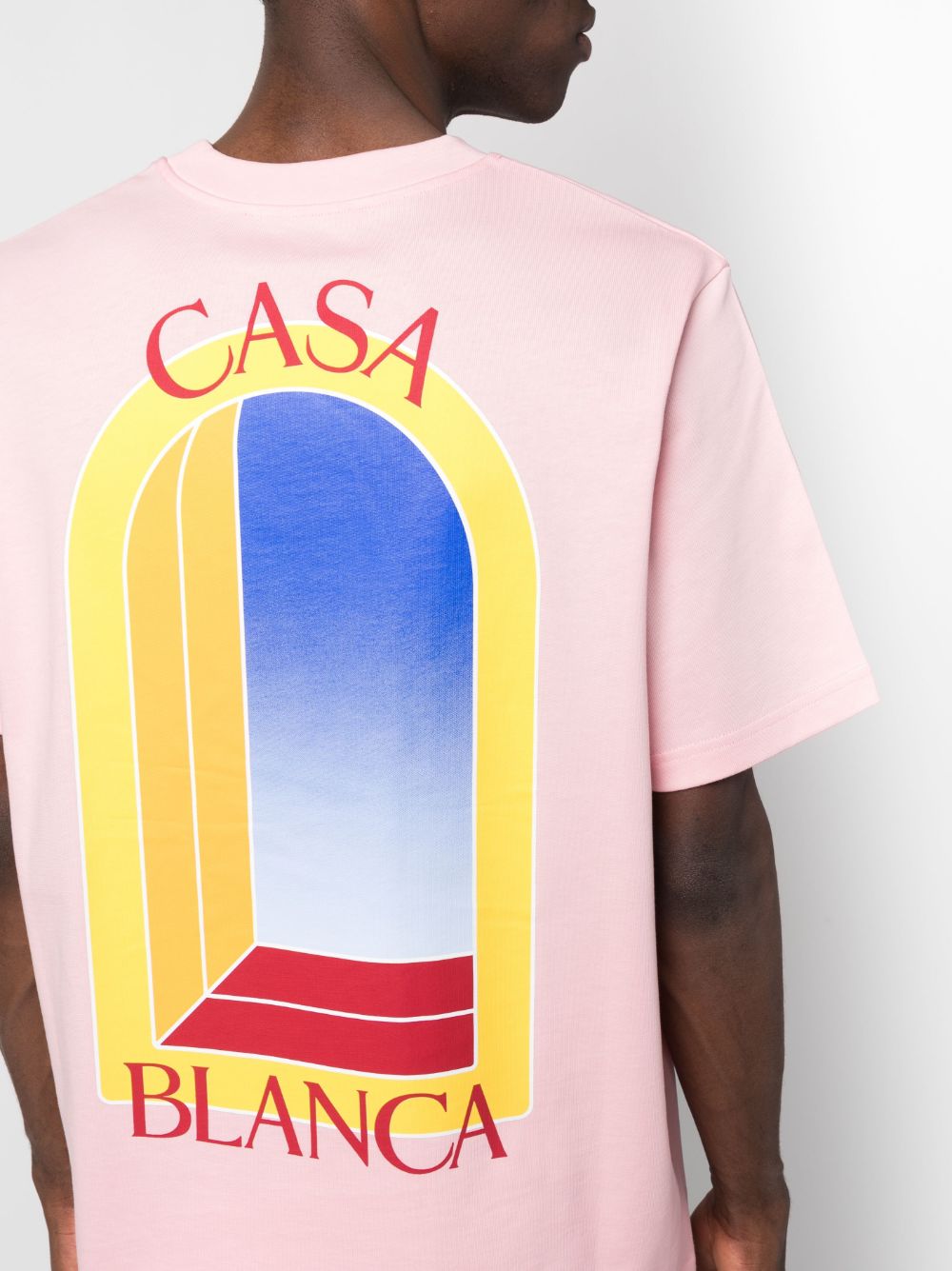 Casablanca T Shirt Con Stampa Farfetch