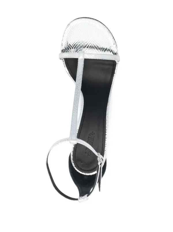 Isabel marant silver store sandals