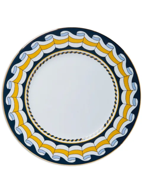 La DoubleJ plato de porcelona con motivo
