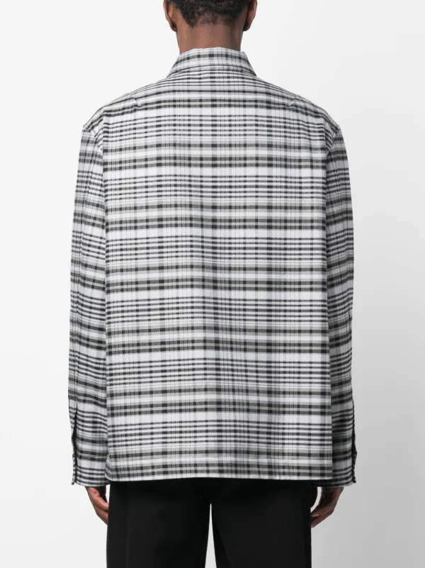 LANVIN PARIS ウールコート ジャケット チェック ジップポケット L 19937997_44891942_1000.jpg