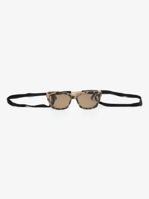 Barton Perreira Cora tortoiseshell-effect sunglasses