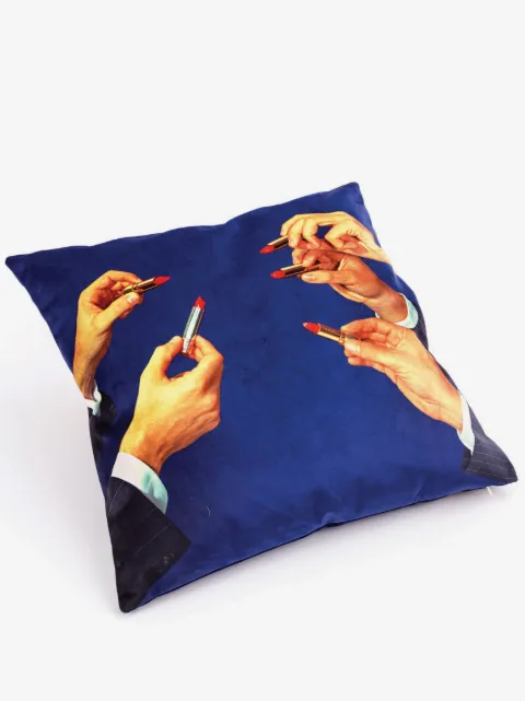 Seletti Cuscino Rossetti photograph-print cushion