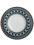 La DoubleJ patterned soup and dinner plates (set of 2) - Blue