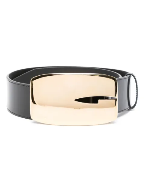 Gucci logo-engraved belt