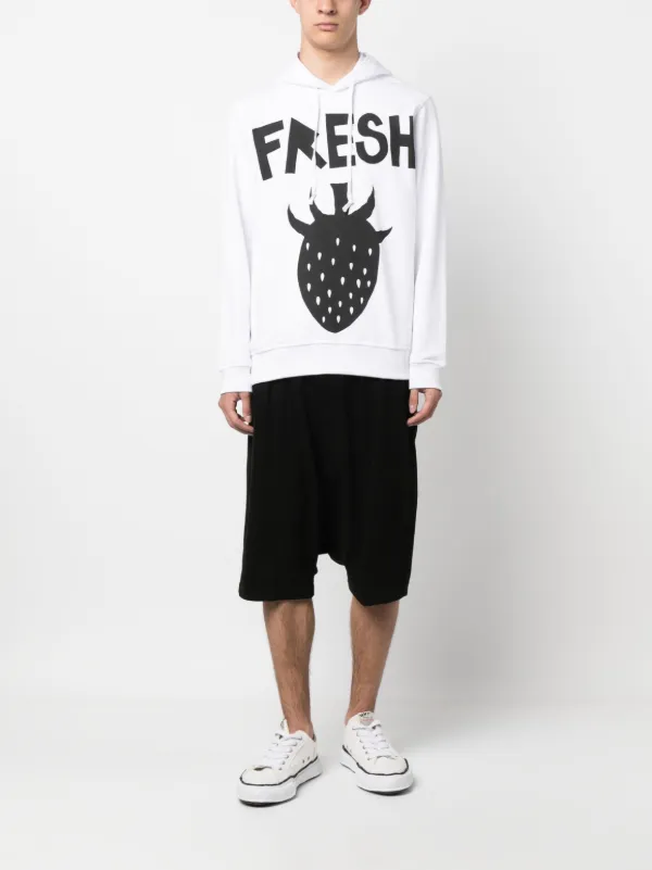 Comme Des Garçons Shirt グラフィック パーカー | ホワイト | FARFETCH JP