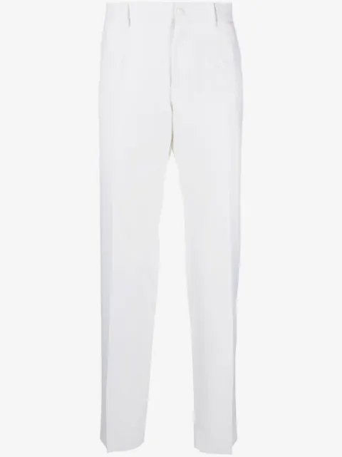 Philipp Plein Lord-fit twill chino trousers