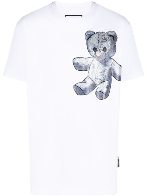 Philipp Plein Teddy Bear paisley-print T-shirt Men