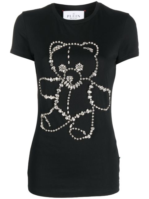 Philipp Plein Sexy Pure Fit Castoni cotton T-shirt Women