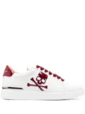 Philipp Plein Skull & Bones low-top sneakers - White