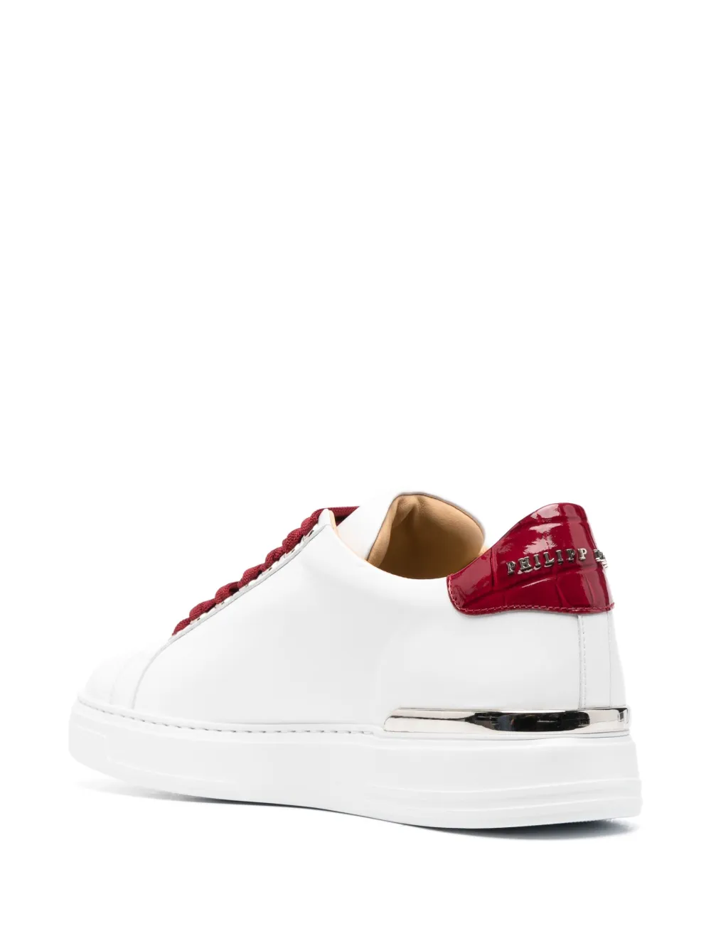 Philipp Plein Skull & Bones low-top Sneakers | White | FARFETCH