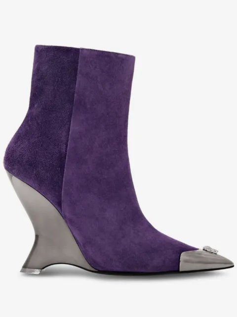Philipp Plein botines con puntera en punta