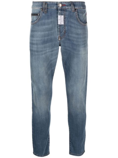 Philipp Plein logo-patch skinny jeans Men