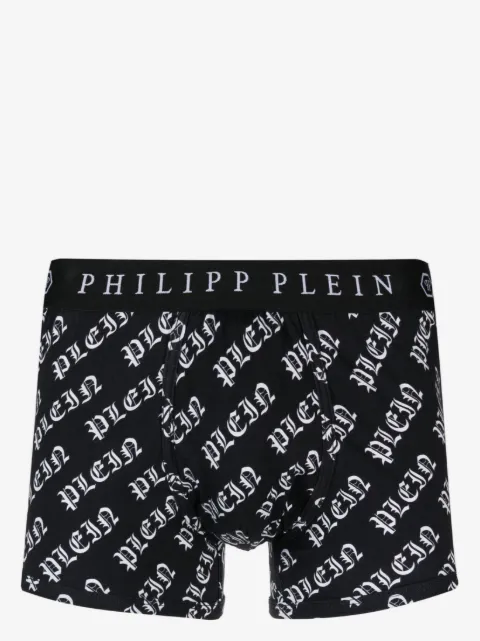 Philipp Plein logo-print boxer briefs