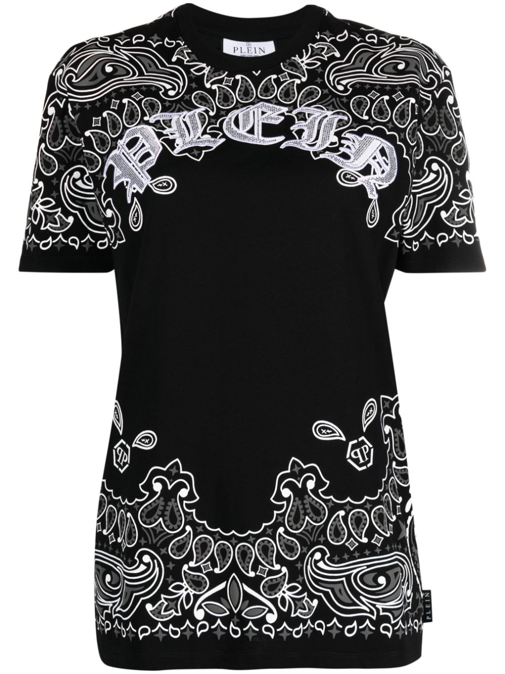 Philipp Plein paisley-print short -sleeve T-shirt Women