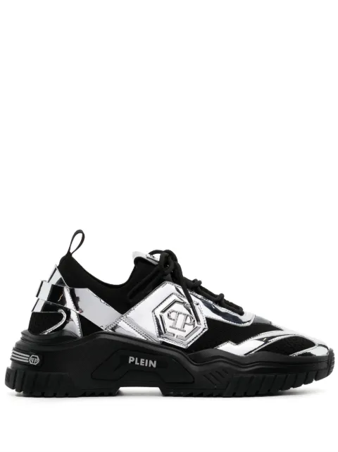 Philipp Plein tenis bajos metalizados