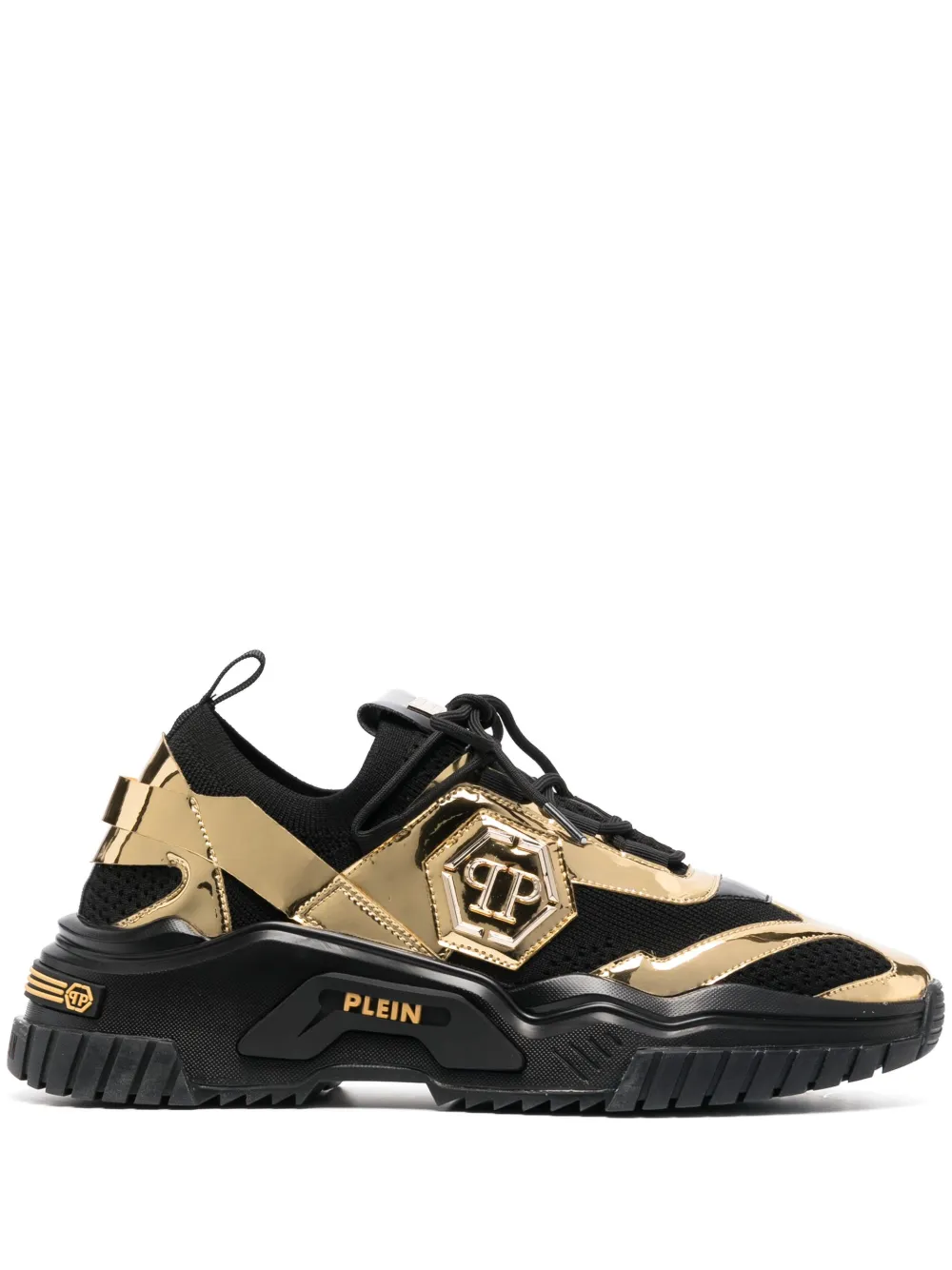 Philipp Plein Runner Hexagon low-top sneakers - Black