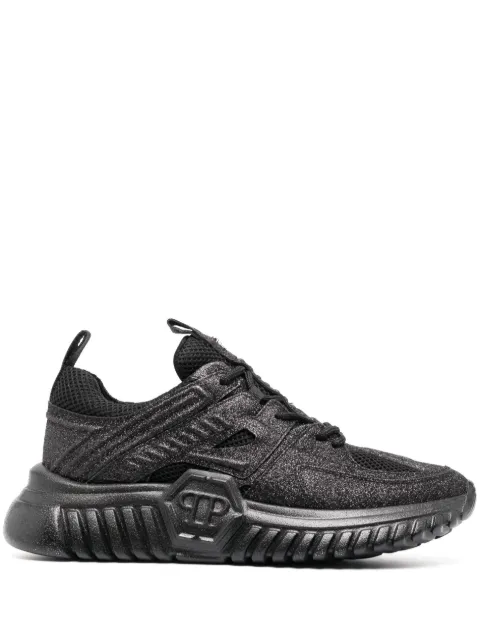 Philipp Plein Runner glitter-embellished sneakers