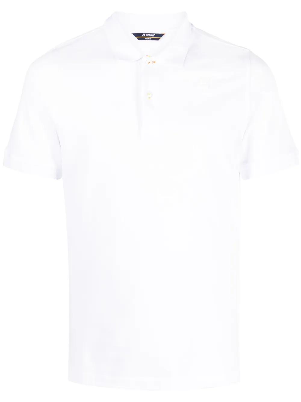 logo-patch polo shirt
