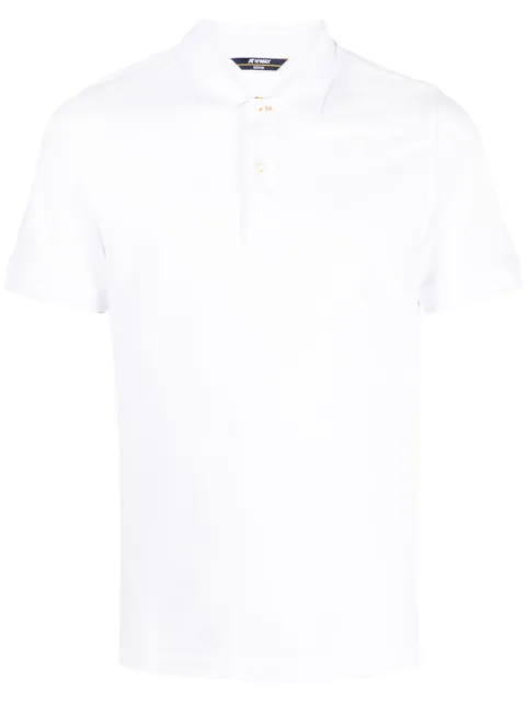 K-Way playera tipo polo con parche del logo