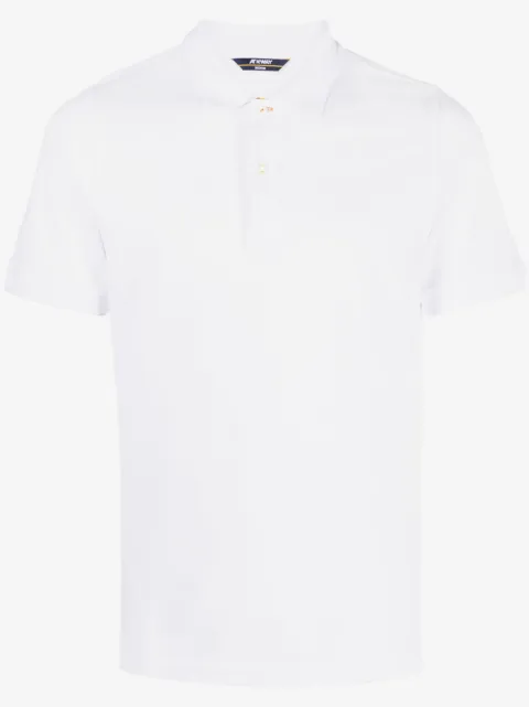 K-Way playera tipo polo con parche del logo
