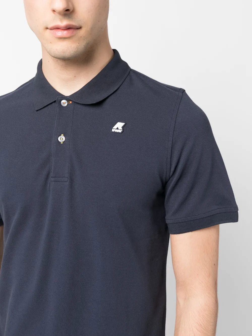 K-way Poloshirt Mit Logo-patch