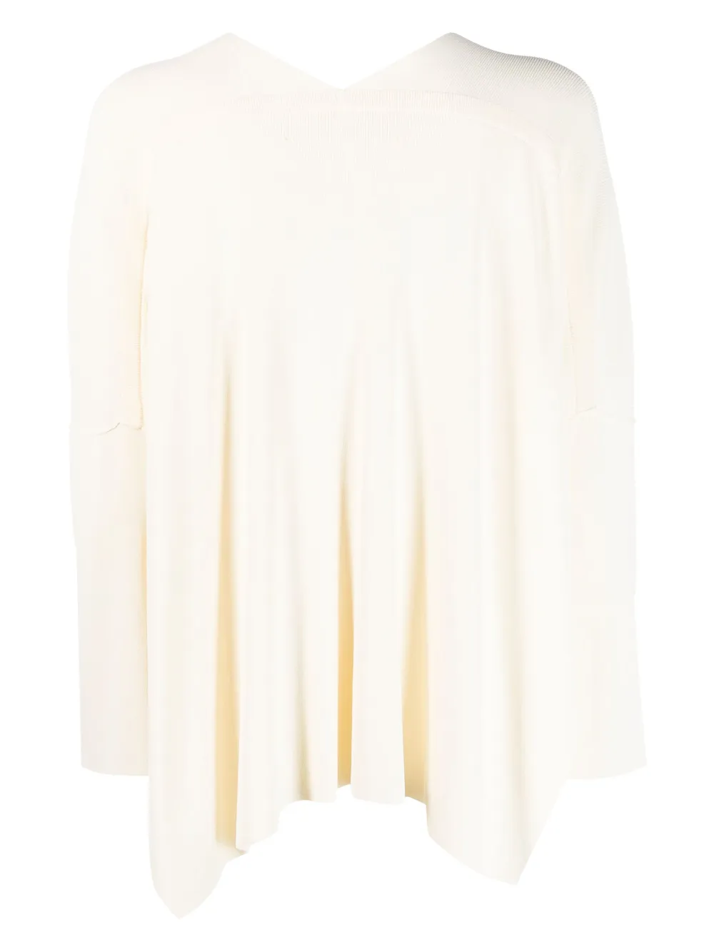 Isabel Benenato Vest met V-hals - Beige