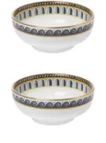 La DoubleJ Napoli porcelain snack bowl (pack of two) - White