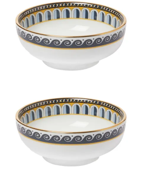 La DoubleJ Napoli porcelain snack bowl (pack of two)