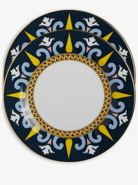 La DoubleJ porcelain dessert plate set