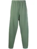 ERL elasticated-waist cotton trousers - Green