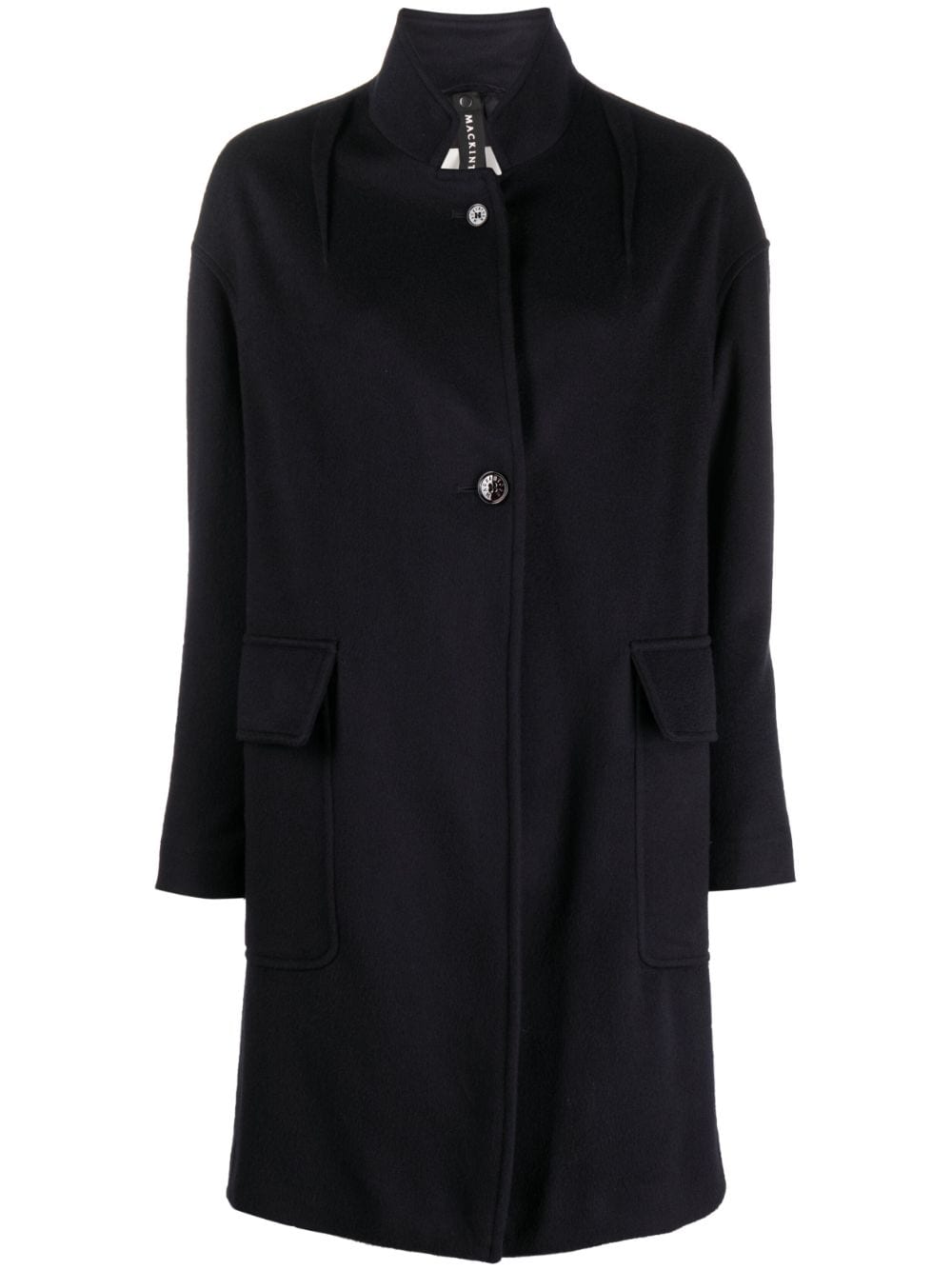 Mackintosh single-breasted Wool Coat - Farfetch