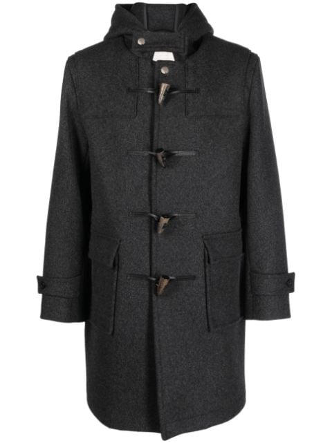 Mackintosh Weir hooded wool duffle coat