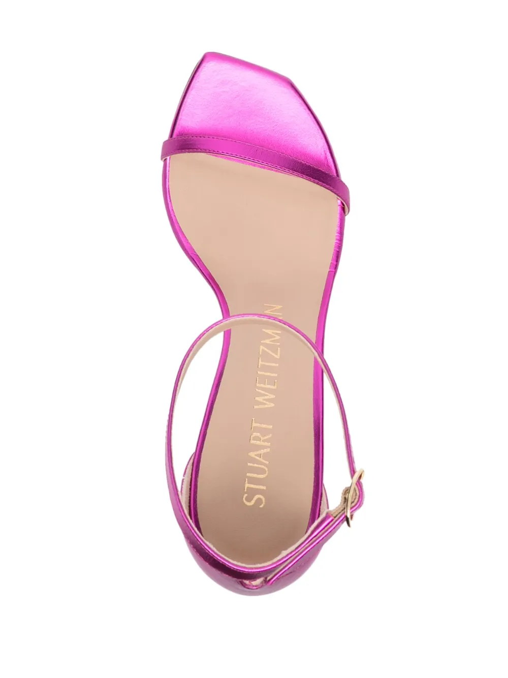 Stuart Weitzman Nudistcurve 75mm Heel Sandals In Pink