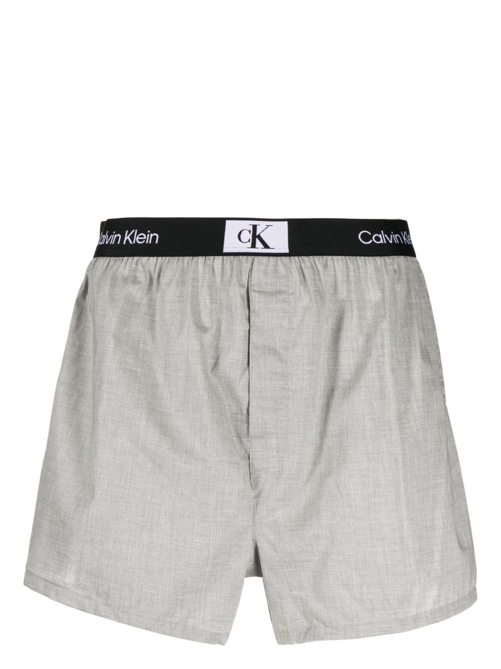 Calvin Klein Boxershorts met logoband - Grijs