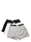Calvin Klein logo-waistband cotton boxers pack - Grey