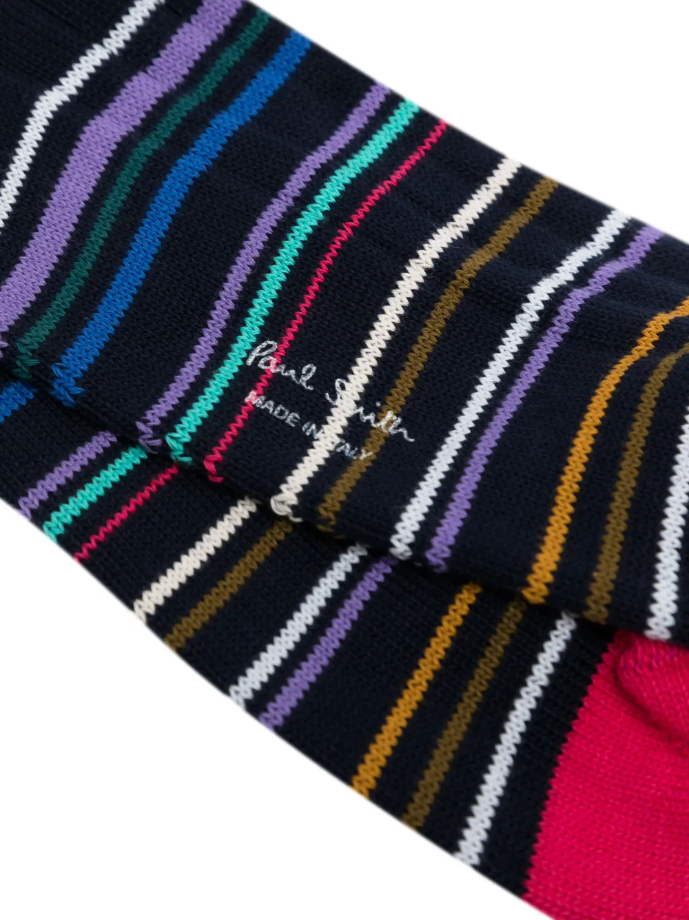 Paul Smith Gestreepte sokken - Zwart