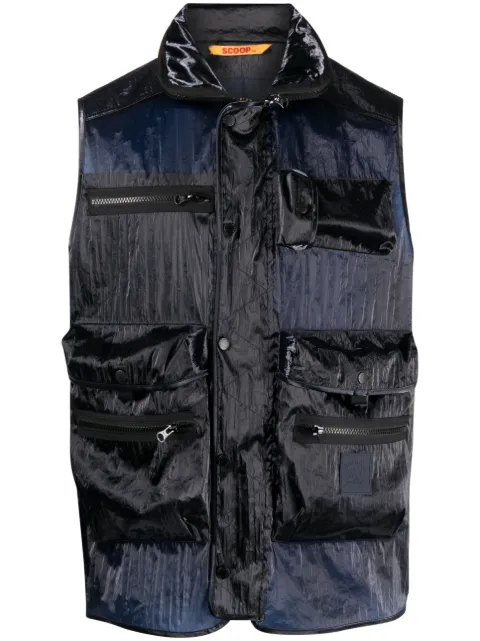 Paul & Shark multi-pocket design gilet 