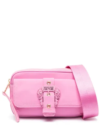 Versace Jeans Couture logo-buckle Crossbody Bag - Farfetch