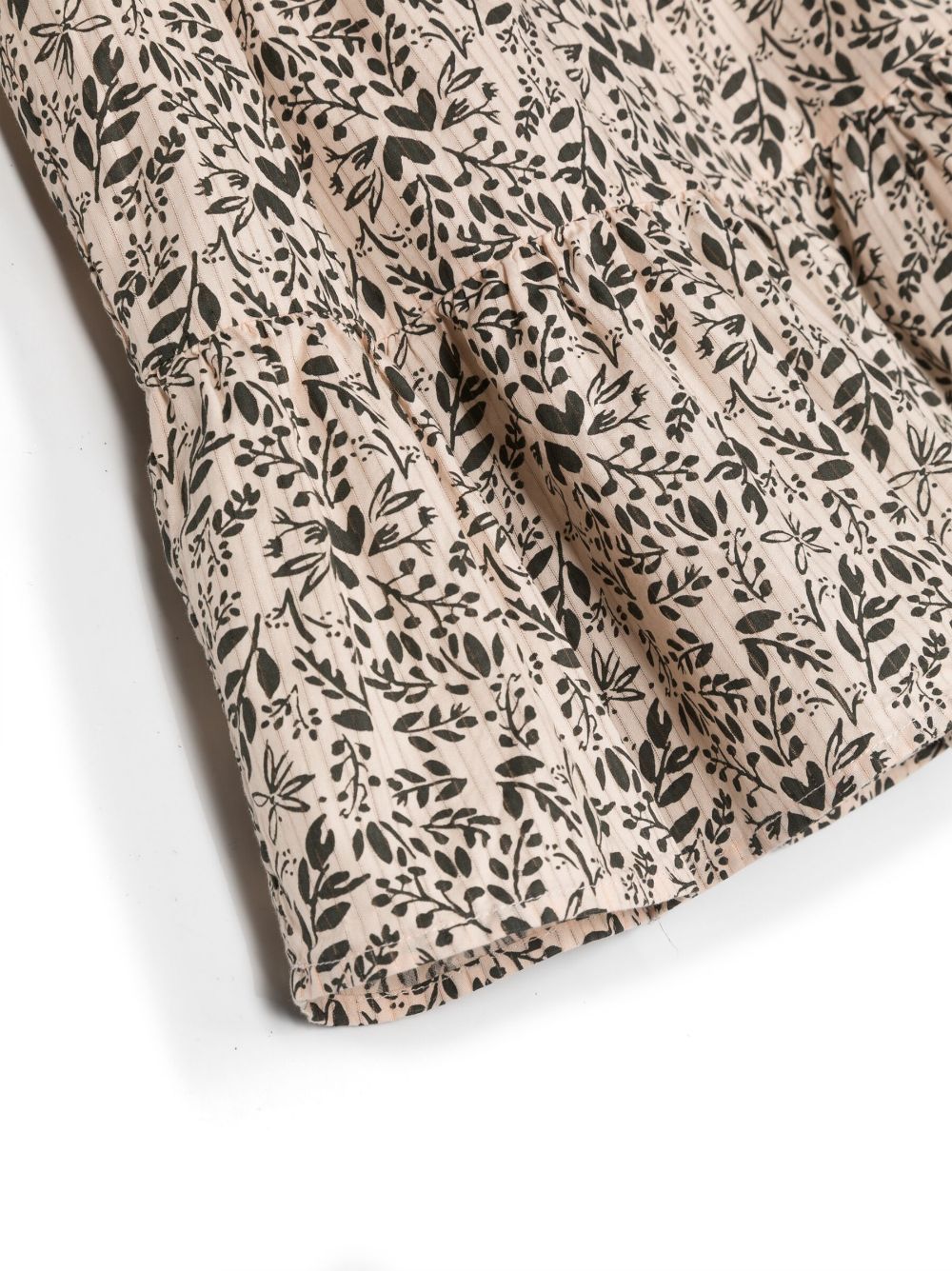 Shop Bonton Floral-print Flared Skirt In Neutrals