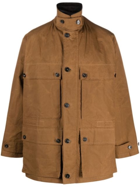 Mackintosh Country waxed cotton raincoat