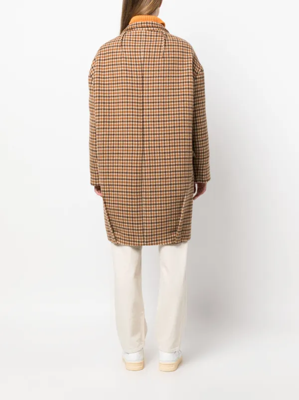 Mackintosh check coat hotsell